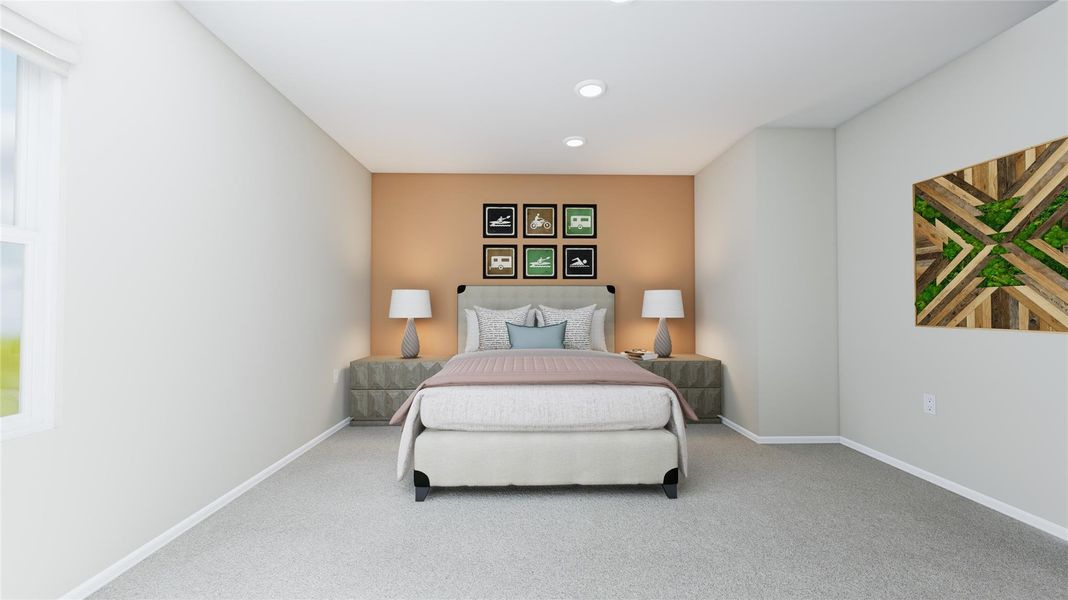 Furnished interior view inside a new home in Anniston, Katy (Image 13).