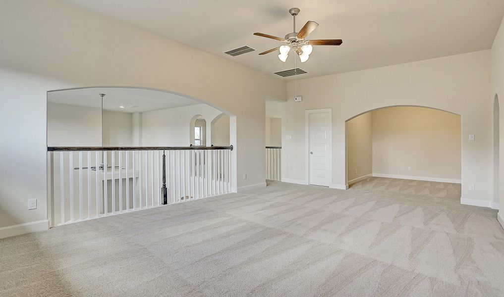 View of gameroom and activity room