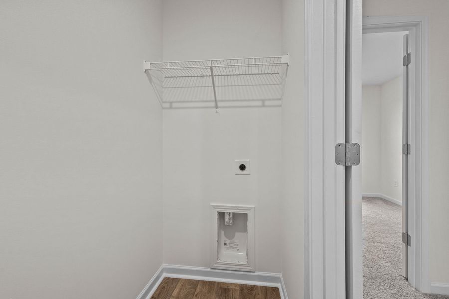 Spacious, unfurnished interior of a new home in Champions Village at Cherry Hill, Pendleton (Image 26).