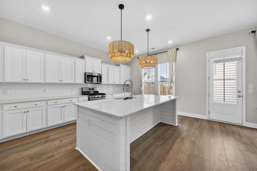 Furnished interior view inside a new home in , Summerville (Image 7).