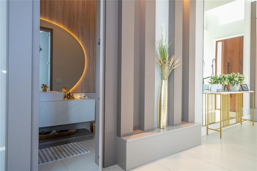 Furnished interior view inside a new home in , Montverde (Image 55).