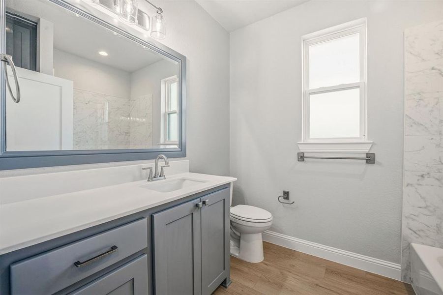 Furnished interior view inside a new home in , Glen Rose (Image 16).