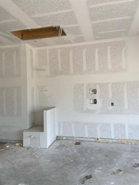 In-progress construction of a new home in Clear Sky Addition, Valley View, TX (Image 4).