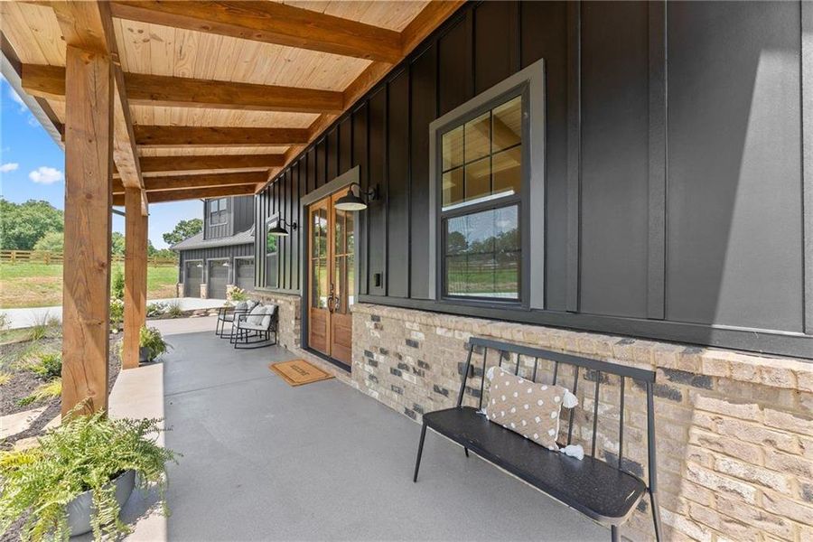 Exterior details and patio area of a home in , Clermont (Image 45). Exterior details and patio area of a home in , Clermont (Image 45).