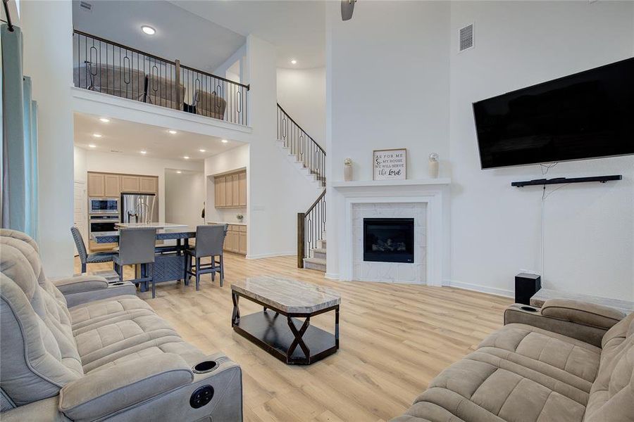 Furnished interior view inside a new home in , Forney (Image 6).