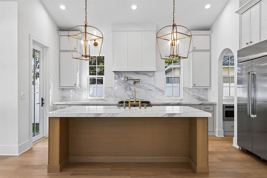 Furnished interior view inside a new home in , St. Petersburg (Image 6).