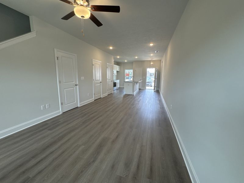 Spacious, unfurnished interior of a new home in Caroleton Townhomes, Grovetown (Image 22).