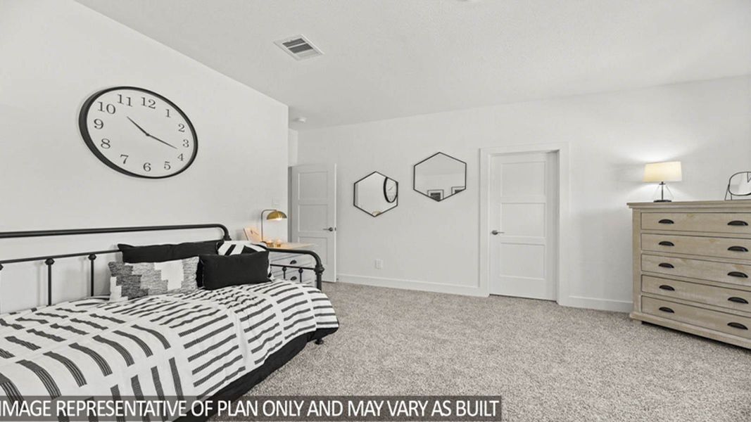 Furnished interior view inside a new home in River Ranch Estates, Dayton (Image 28).