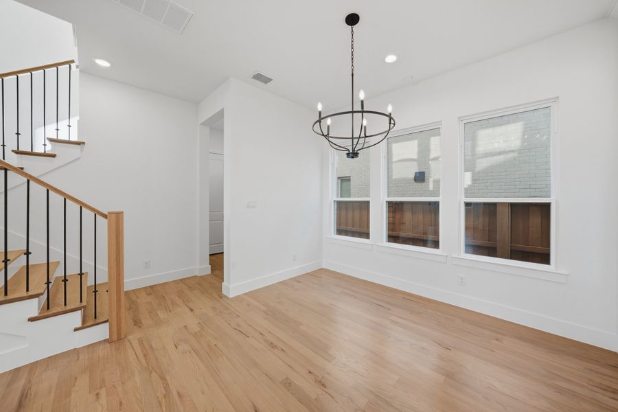 Spacious, unfurnished interior of a new home in Fields - 40' Lots, Frisco (Image 17). Spacious, unfurnished interior of a new home in Fields - 40' Lots, Frisco (Image 17).