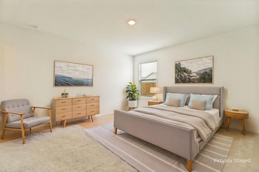 Furnished interior view inside a new home in Tillage Farms, Princeton (Image 8).