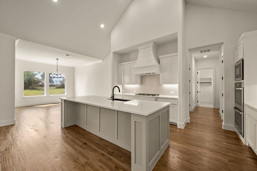 Furnished interior view inside a new home in Highland Oaks, Boyd (Image 6).
