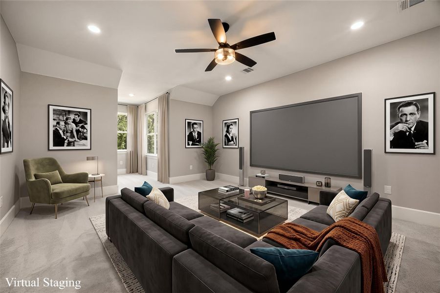 Furnished interior view inside a new home in , Huntsville (Image 8). Furnished interior view inside a new home in , Huntsville (Image 8).