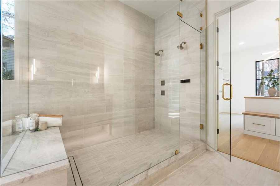 Furnished interior view inside a new home in , Alpharetta (Image 45).