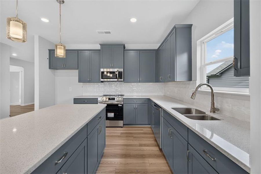 Furnished interior view inside a new home in Summerfield Place, Carrollton (Image 9).