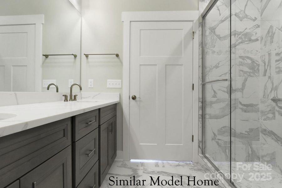 Main Level Primary Shower Main Level Primary Shower