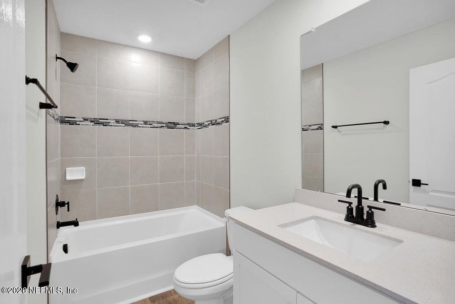 Furnished interior view inside a new home in , Jacksonville (Image 11).