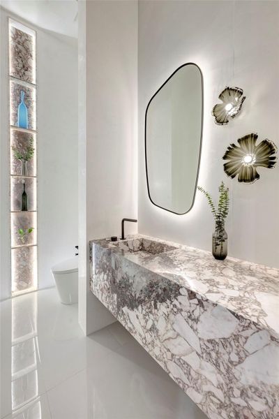 Furnished interior view inside a new home in , Houston (Image 29).