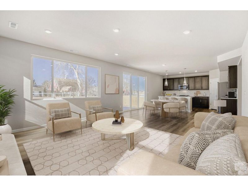 Furnished interior view inside a new home in Trevenna, Windsor (Image 13).