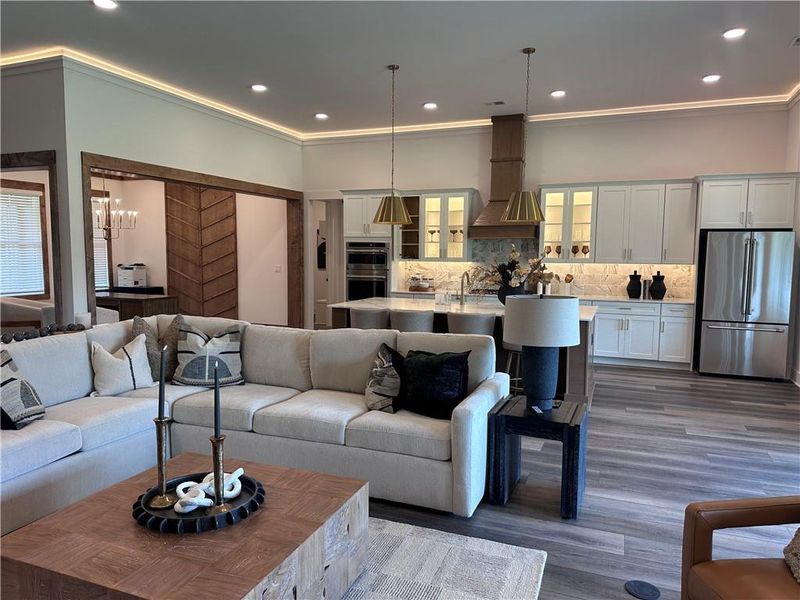 Furnished interior view inside a new home in Glory Meadows, Gainesville (Image 11).