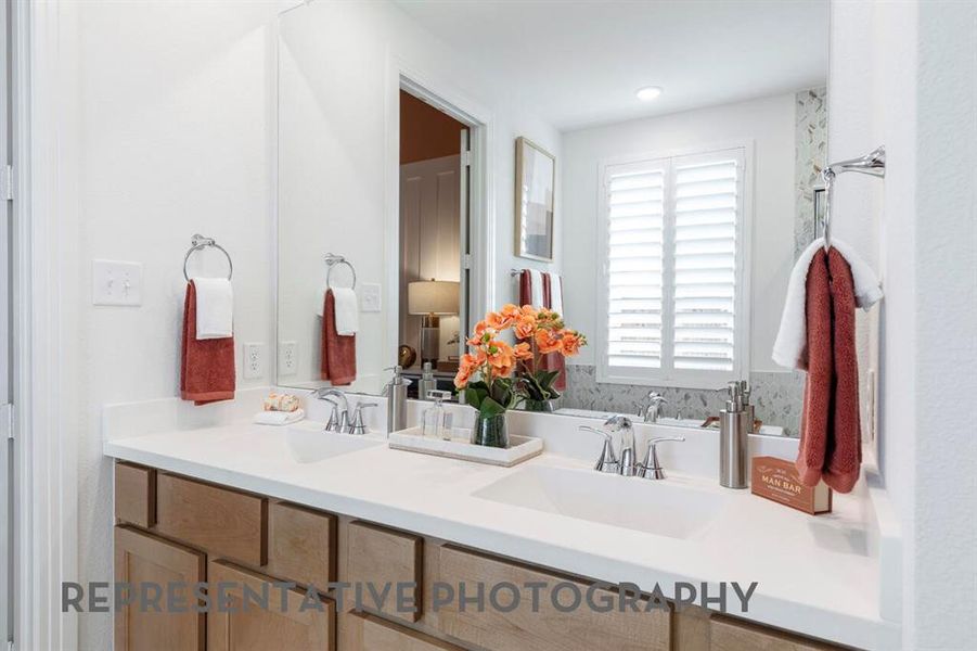 Furnished interior view inside a new home in Sonoma Verde, McLendon-Chisholm (Image 32).