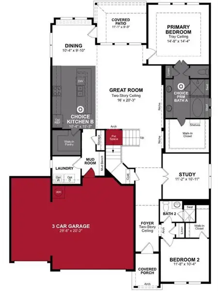 Beazer Homes Goodland Summerfield floorplan Beazer Homes Goodland Summerfield floorplan