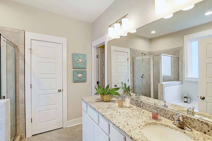 Arlington Master Bathroom Furnished