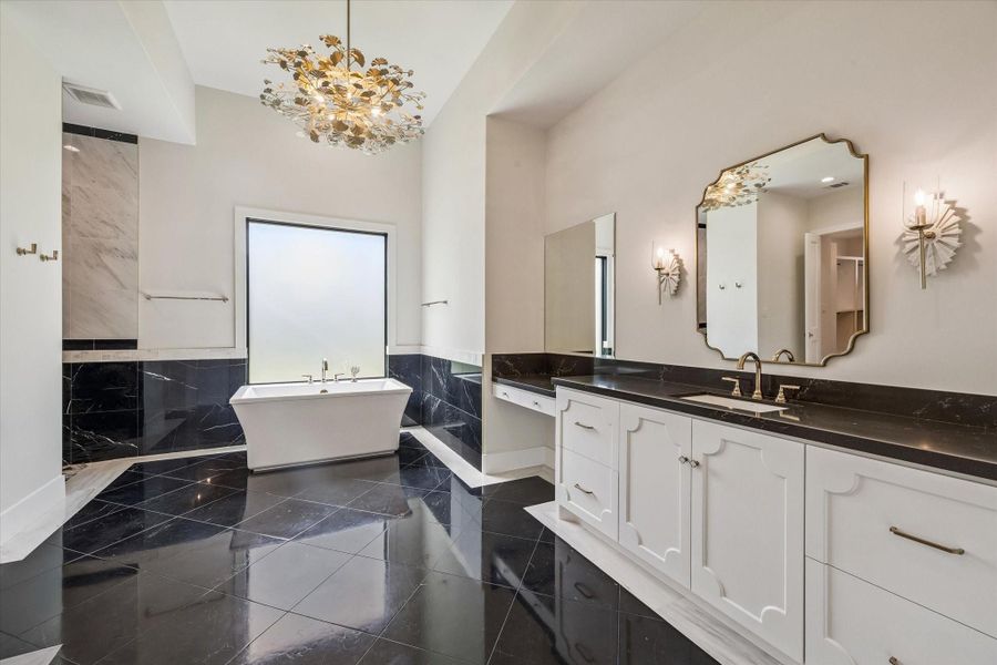 Furnished interior view inside a new home in , Houston (Image 15).
