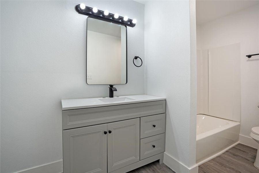 Furnished interior view inside a new home in , Houston (Image 6).