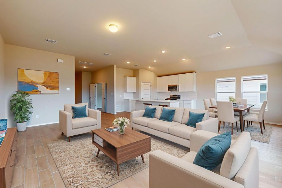 Living Room - Virtually Staged