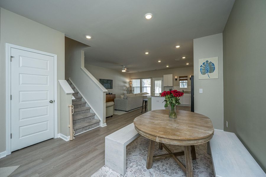 Furnished interior view inside a new home in , Charleston (Image 5). Furnished interior view inside a new home in , Charleston (Image 5).