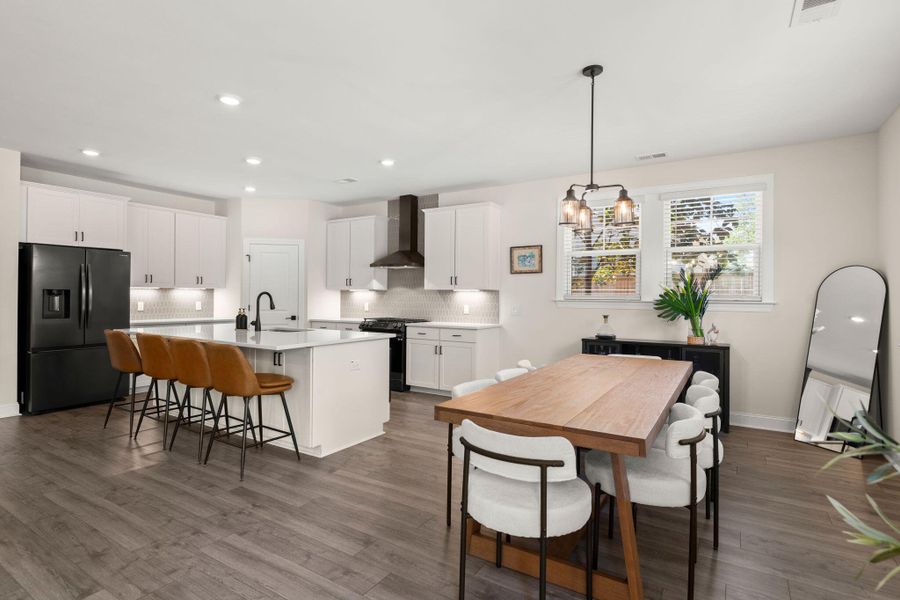 Furnished interior view inside a new home in , Mount Pleasant (Image 29).