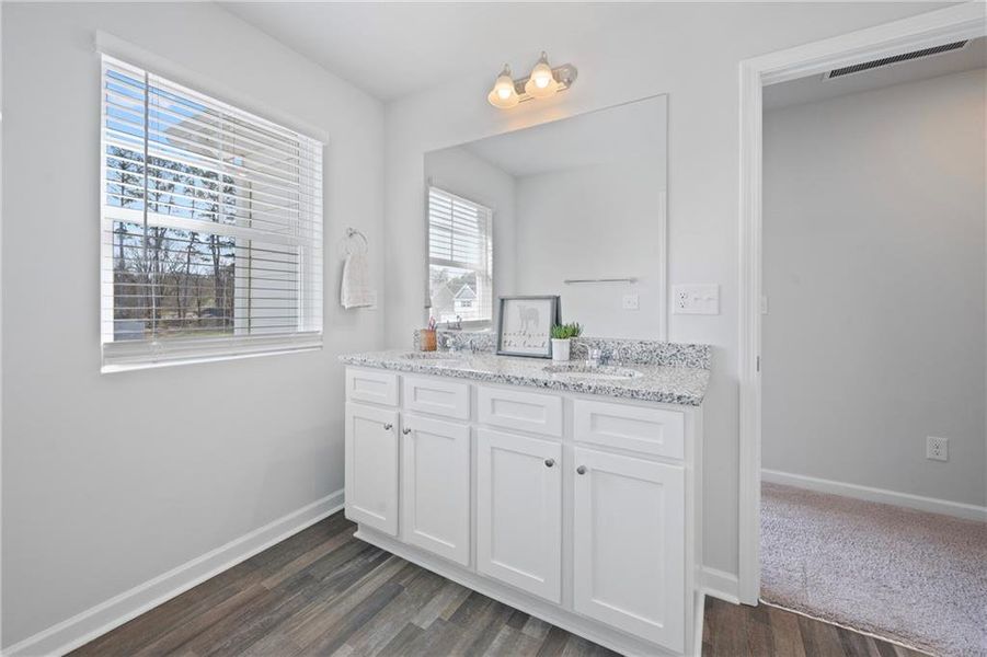 Furnished interior view inside a new home in Stephen's Landing, Loganville (Image 11). Furnished interior view inside a new home in Stephen's Landing, Loganville (Image 11).