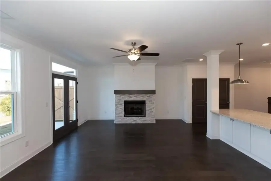 Spacious, unfurnished interior of a new home in Oakcrest, Duluth (Image 11). Spacious, unfurnished interior of a new home in Oakcrest, Duluth (Image 11).