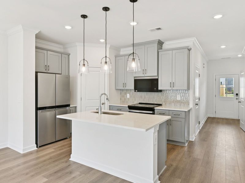Furnished interior view inside a new home in Meadows at Wilson Farms - The Summit Series, Fort Mill (Image 4).