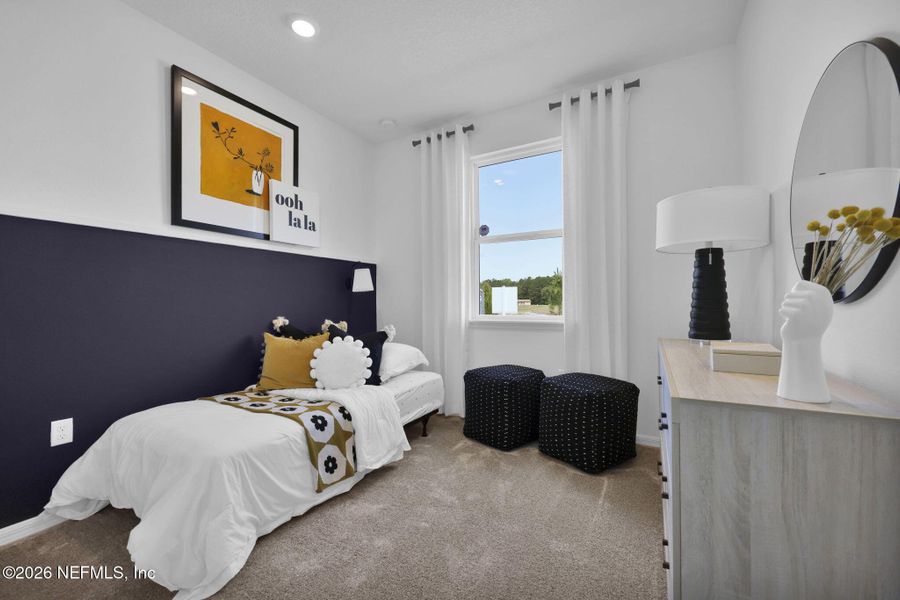 Furnished interior view inside a new home in Hyland Trail, Green Cove Springs (Image 14).