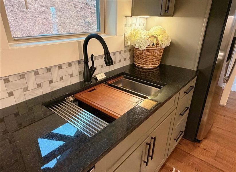 Close-up of interior finishes inside a home in , Hiawassee (Image 20).