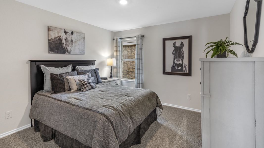 Furnished interior view inside a new home in Crane Crossing, Crandall (Image 24).