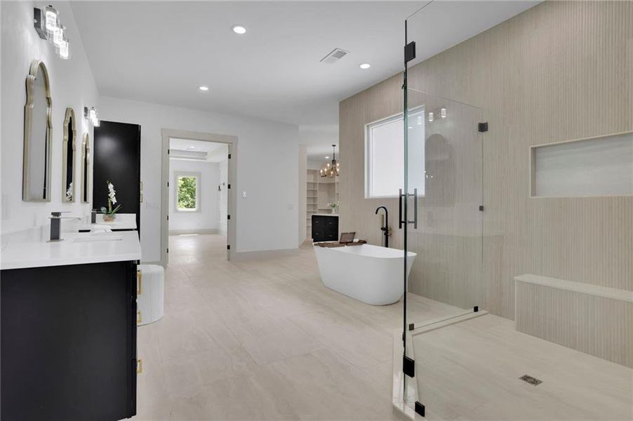 Furnished interior view inside a new home in , Auburn (Image 11).