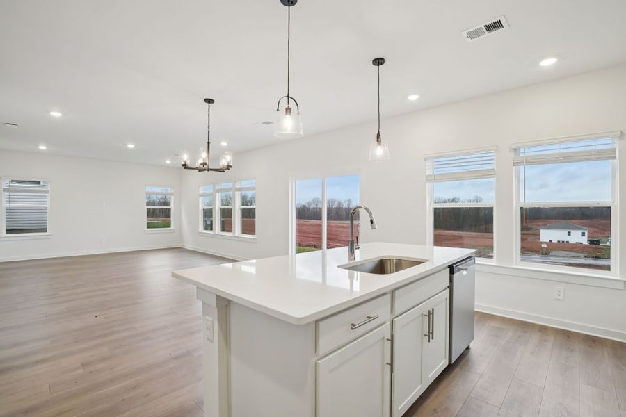 Furnished interior view inside a new home in River Ridge, Clarksville (Image 5).
