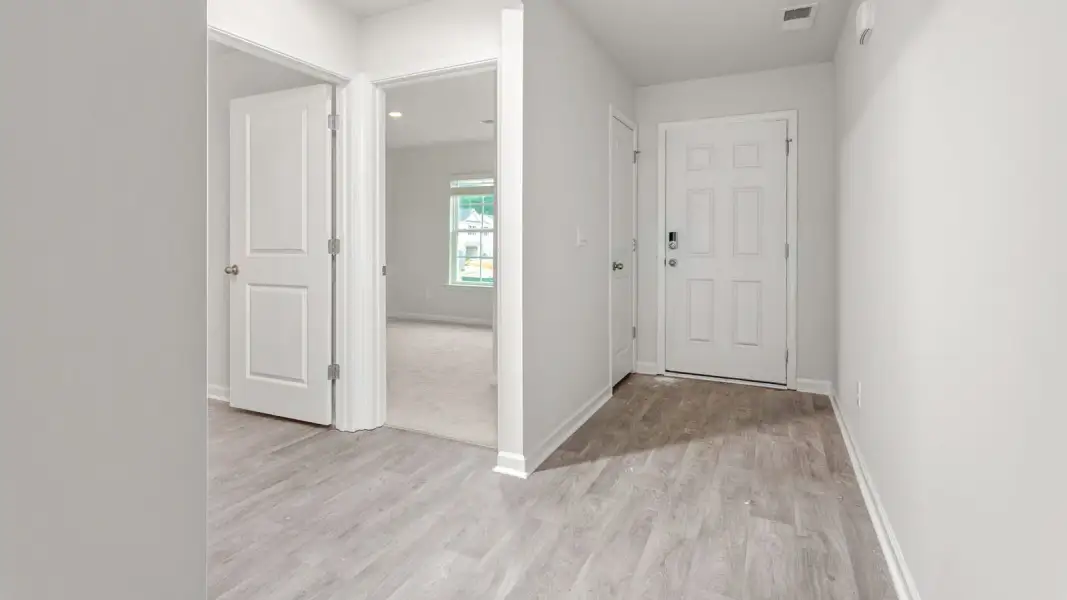 Spacious, unfurnished interior of a new home in Neal Place, Stokesdale (Image 8). Spacious, unfurnished interior of a new home in Neal Place, Stokesdale (Image 8).