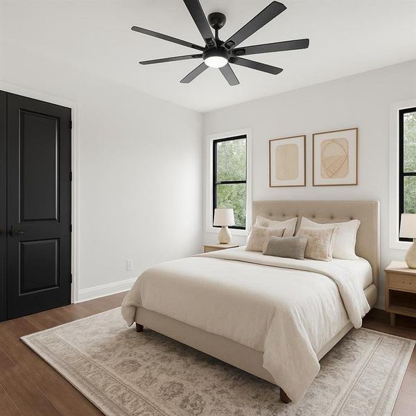 Furnished interior view inside a new home in , Chattahoochee Hills (Image 13).
