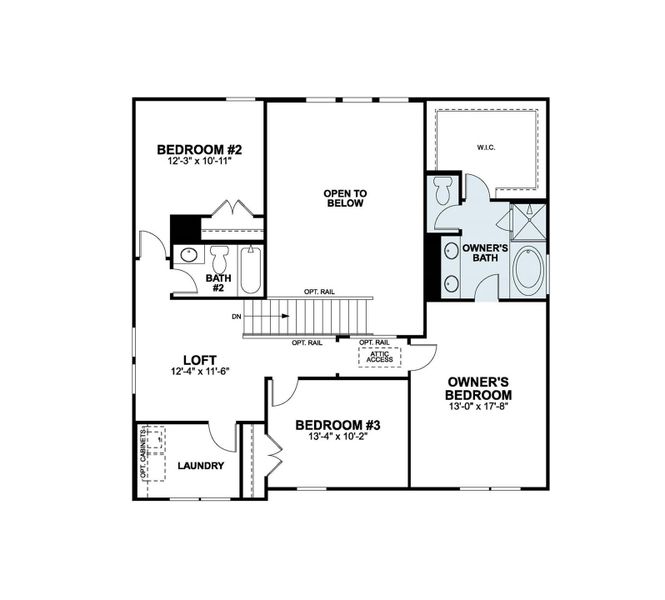 2D floor plan layout of this home in Edgewood, Leander, TX (Image 24). 2D floor plan layout of this home in Edgewood, Leander, TX (Image 24).