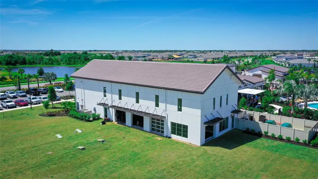 Exterior details and patio area of a home in Star Farms at Lakewood Ranch, Lakewood Ranch (Image 3).