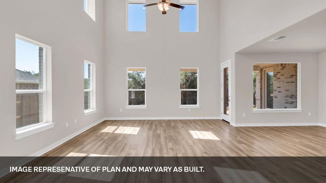 Spacious, unfurnished interior of a new home in Rosenbusch Ranch, Leander (Image 16). Spacious, unfurnished interior of a new home in Rosenbusch Ranch, Leander (Image 16).