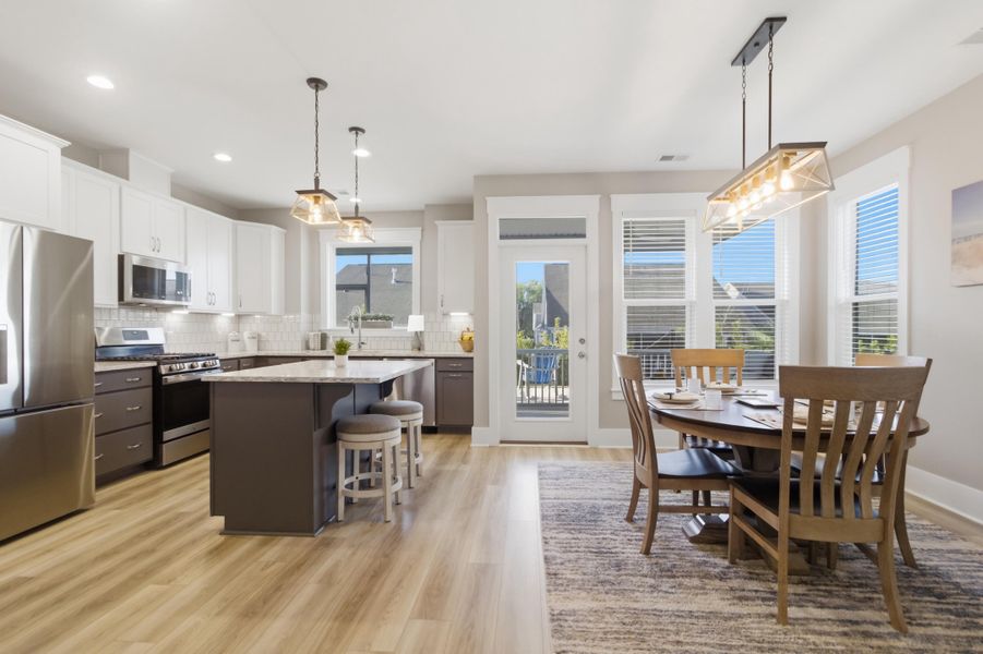 Furnished interior view inside a new home in Cresswind Charleston, Summerville (Image 9).