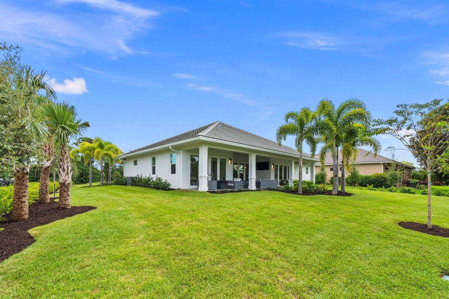 Front exterior of a new home in , Palm City, FL, highlighting curb appeal (Image 26).