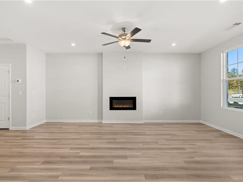 Spacious, unfurnished interior of a new home in Stegall Village, Emerson (Image 35). Spacious, unfurnished interior of a new home in Stegall Village, Emerson (Image 35).