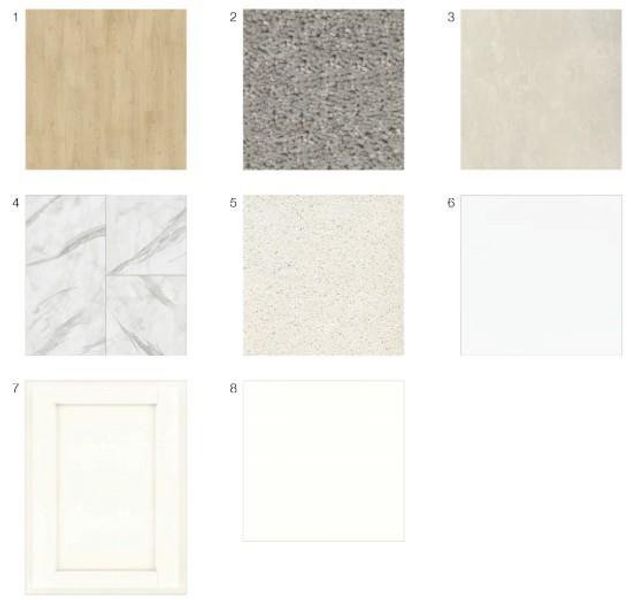 Sample of building materials used in homes in Falls Creek, Flowery Branch (Image 4).
