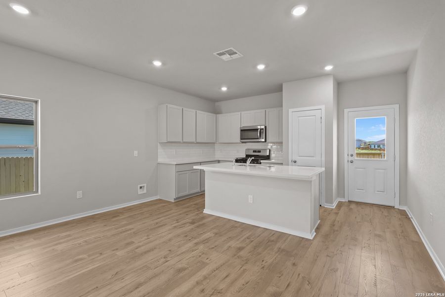 Furnished interior view inside a new home in The Parklands, Schertz (Image 16).