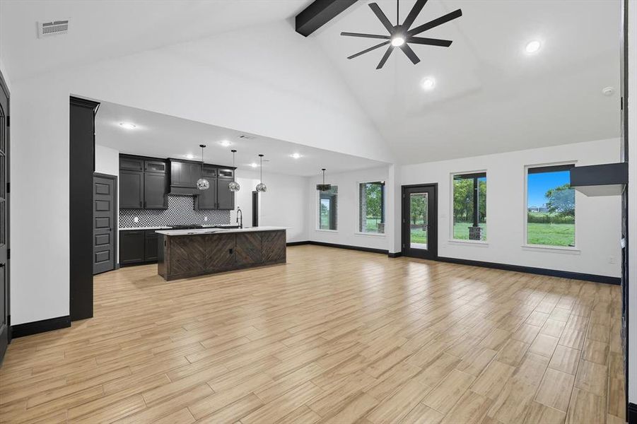 Spacious, unfurnished interior of a new home in , Sanger (Image 14). Spacious, unfurnished interior of a new home in , Sanger (Image 14).